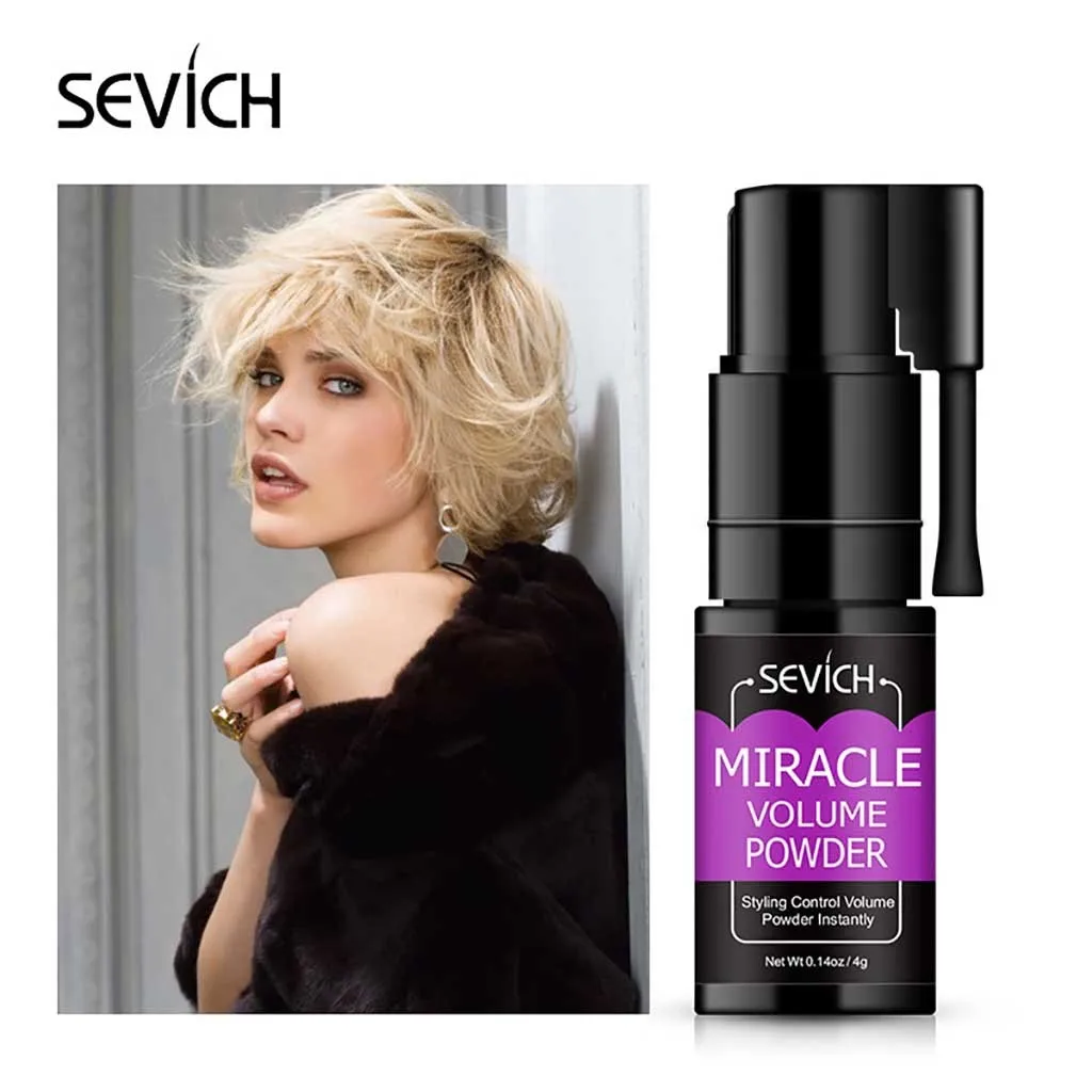 Новинка пушистая тонкая пудра для волос повышает объем унисекс моделирование