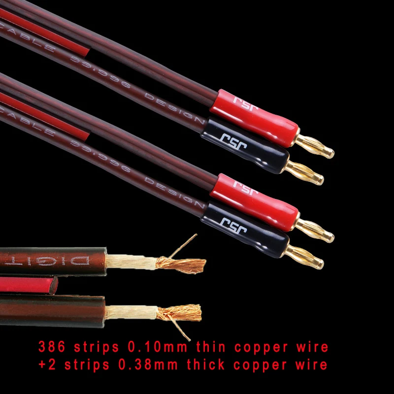 1 пара позолоченный Hi Fi усилитель для динамиков|Электрические провода| |