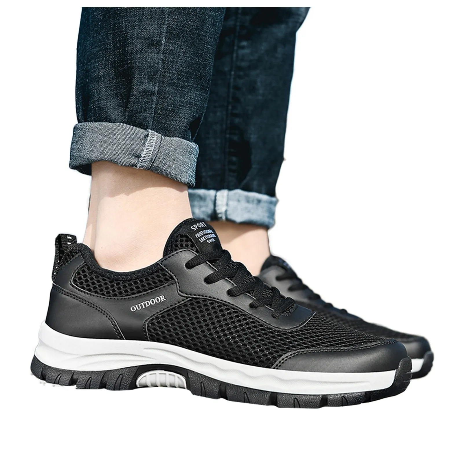 

Men's Shoes Fashion Trend Casual Shoes Outdoor Hiking Shoes Sports Shoes Running Shoes Breathable Sport Shoes Chaussure Homme