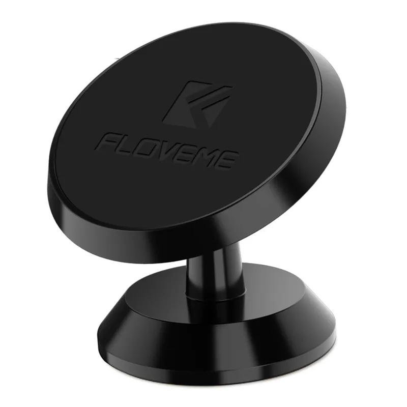 Black4 FLOVEME светящийся магнитный держатель для телефона Подставка в автомобиль для iPhone X samsung держатель для телефона в машину крепление мобильный телефон Поддержка gps магнитный держатель для телефона в машину магнит - Цвет: Black4