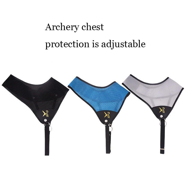 Регулируемая Защита для груди стрельбы из лука защита плеч левой и правой руки