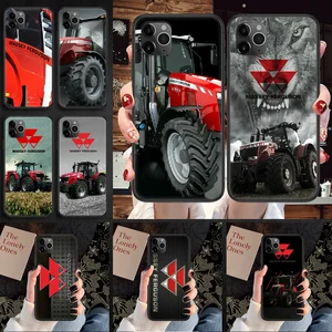 Tractors Massey Ferguson Phone Case Cover Hull For iphone 5 5s se 2 6 6s 7 8 12 mini plus X XS XR 11 in USA (United States)