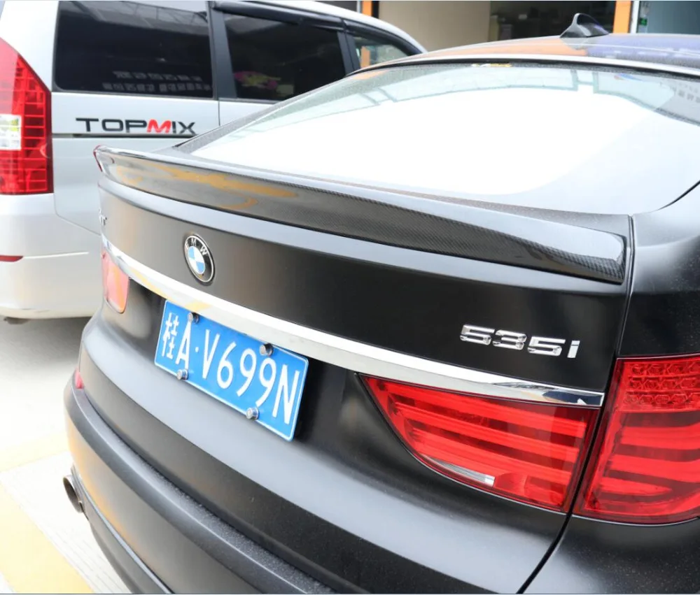 Автомобильные задние крылья из углеродного волокна для багажника годов подходит