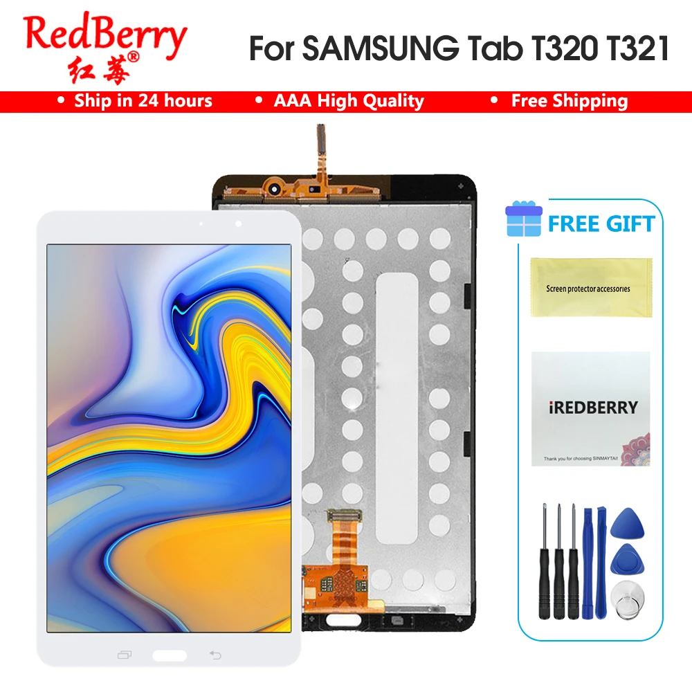 New 8.4" For Samsung Galaxy Tab Pro SM-T320 T321 T325 LCD Display Touch Screen Digitizer Sensors Assembly Panel Replacement |