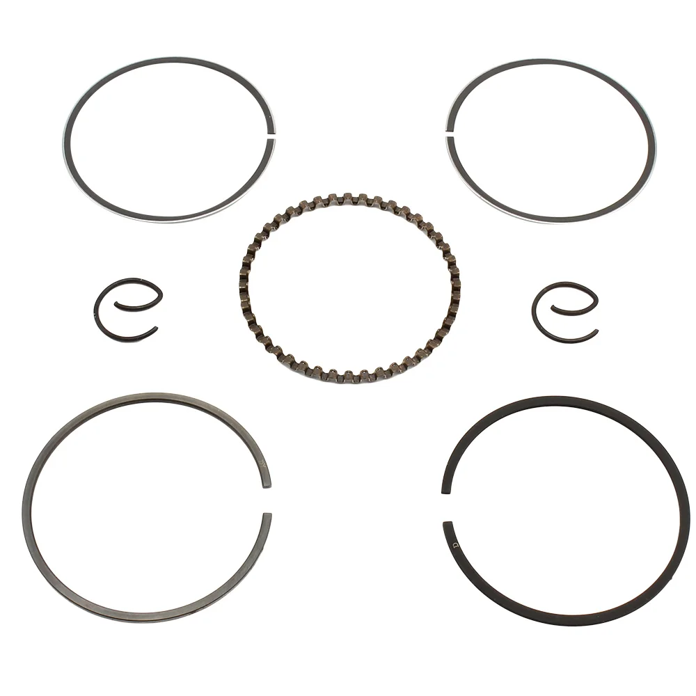 GY6 60cc High Performance Piston Pin Ring Kit 44mm Big Bore Air-cooled Rings Set for Moped Scooter |