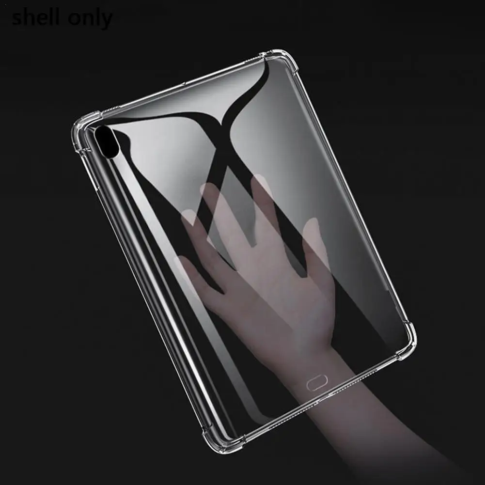 

Прозрачный защитный чехол для iPad, мягкий чехол 10,2 дюйма для Mini 6 поколения, полноразмерная подушка безопасности, Плоский силиконовый чехол