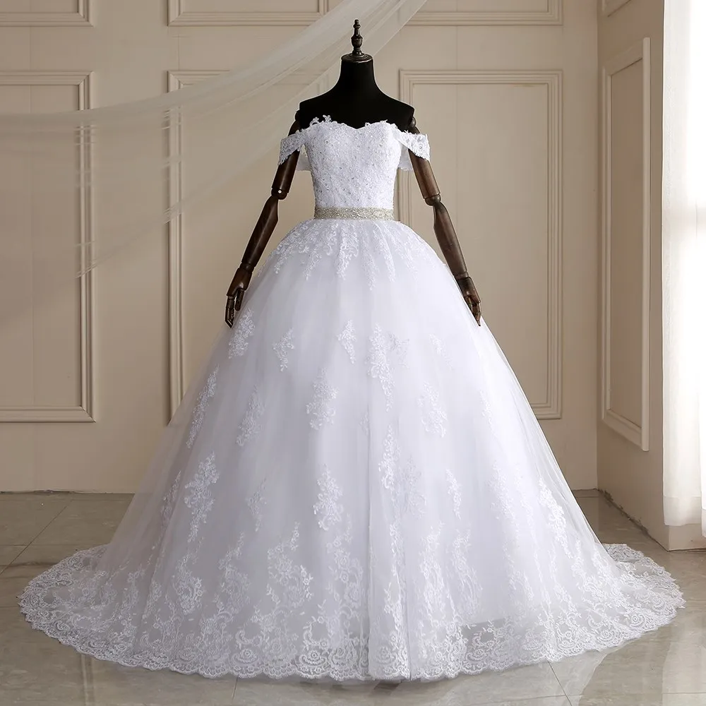 Бальное платье с длинным шлейфом и поясом свадебные платья 2021 свадебное