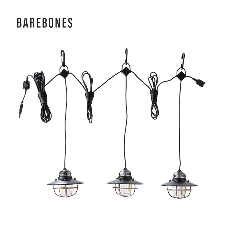 Строка Эдисона BAREBONES s фонарь многофункциональный водонепроницаемый ретро