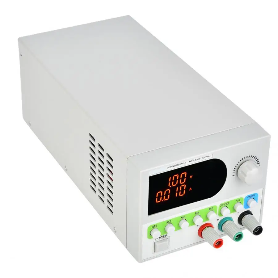 MPS 3206 Регулируемый стабилизатор постоянного тока с 4 значным светодиодным