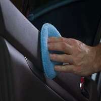 3pcs clean buffer car cleaning soft vehicle accessories foam applicator car wax sponge dust remove auto care polishing pad tools