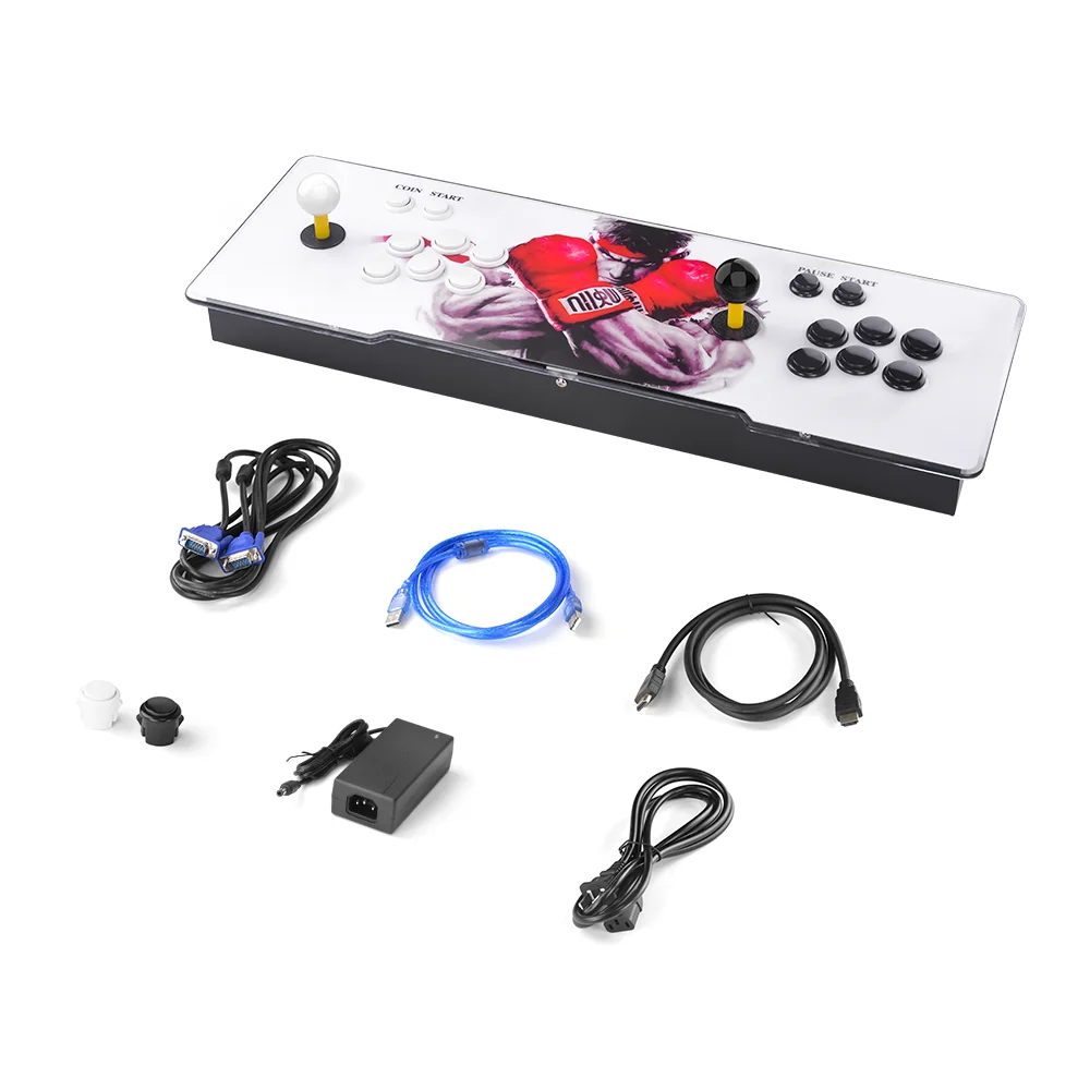 

2020 New WIFI Game Market Pandora Games 3D Arcade Console 2448 2D/3D Games 2 Stick Retro 10,000+ Downloadable Multi-Language