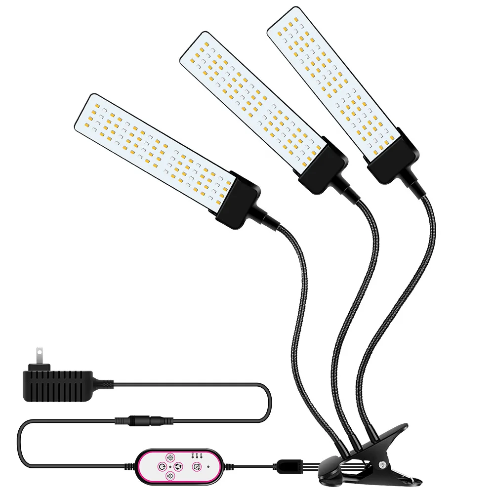 

Led Clip Plant Lamp Succulent Timing Remote Control Full Spectrum Fill Light Vegetable Greenhouse Hydroponic Plant Growing