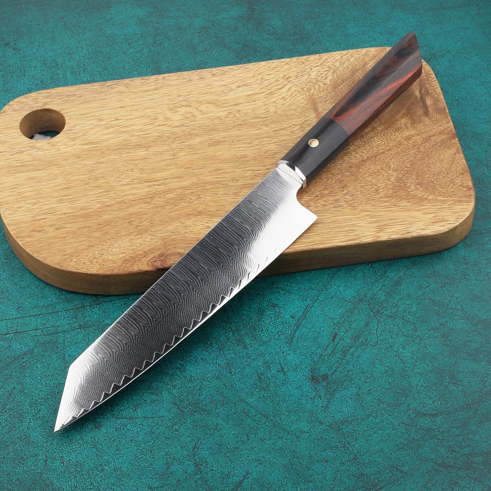 

8" Handmade Professional Chef Knife VG10 Damascus Steel Kitchen Knife Japanese Gyuto Cleaver Cuisine Knives Tools