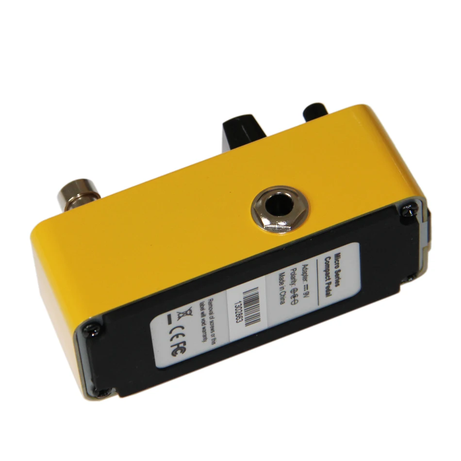 Педаль для электрогитары Mooer Yellow Comp оптический компрессор мини-педаль полностью