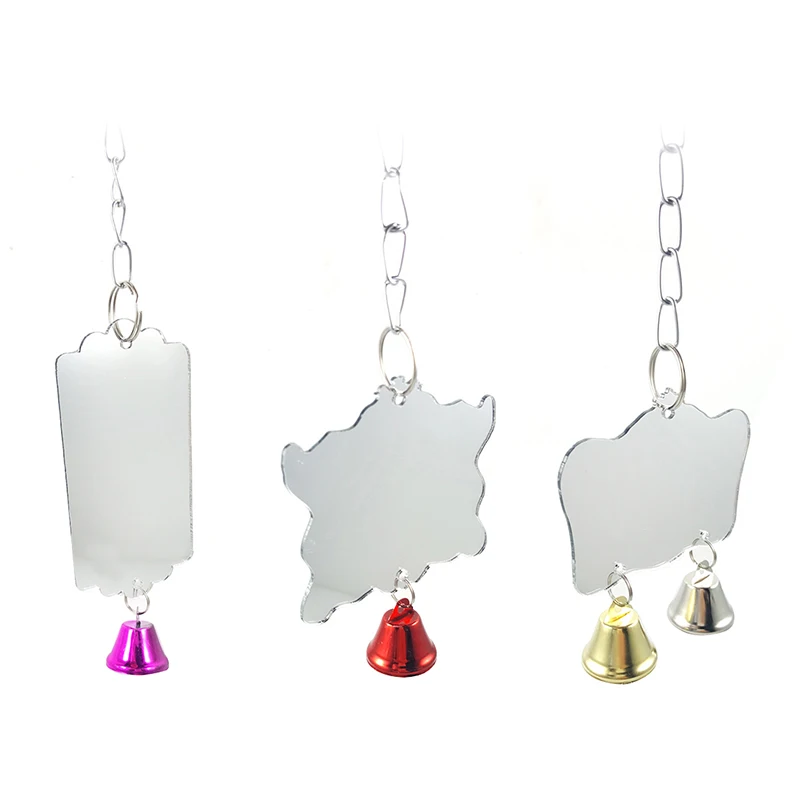 Новое поступление игрушки зеркала с одним лицом и забавной птицей зеркало