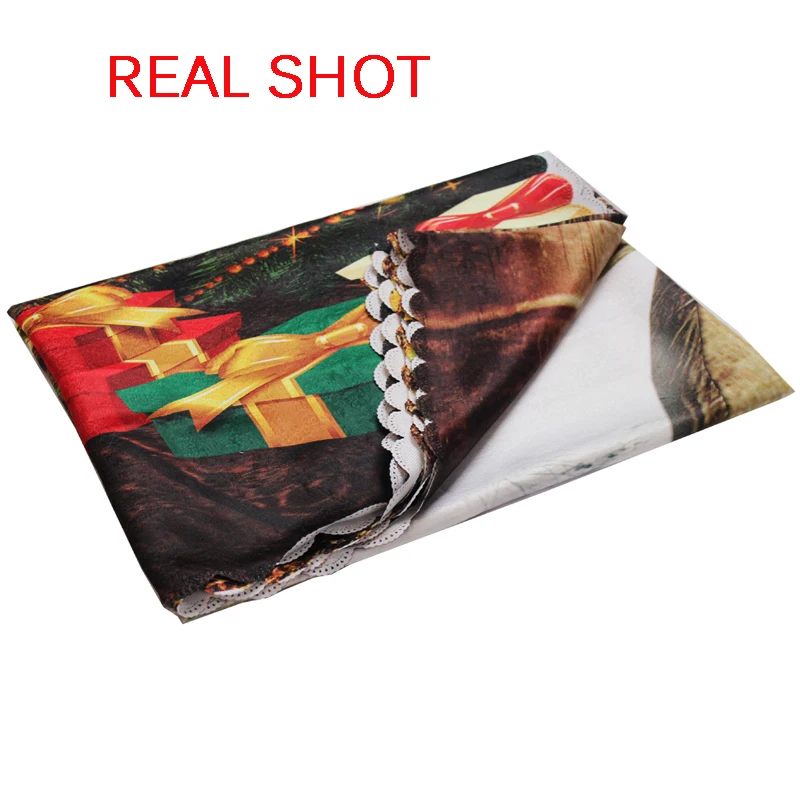 Meijuner Рождество 3D скатерти кухонные обеденные украшения для домашние