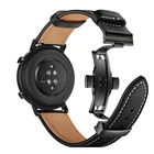 Ремешок из натуральной кожи для Huawei Watch GT 2, браслет для смарт-часов Samsung Gear S3Galaxy Watch 46, 22 мм
