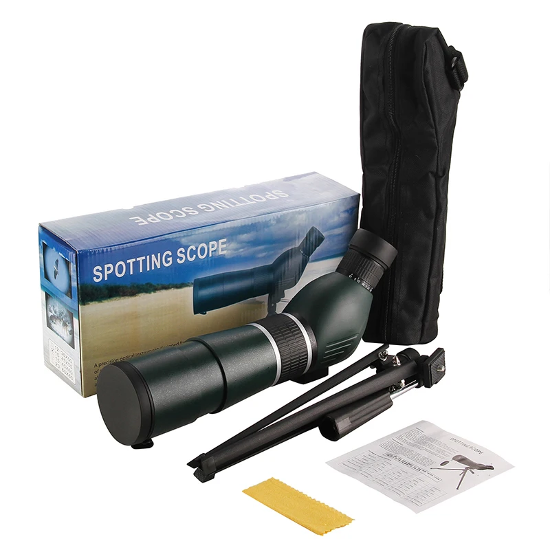 15-45x60 Spotting Scope with Tripod HD lll Night Version Optical Zoom Monocular Telescope Outdoor Camping Bird-watching | Инструменты