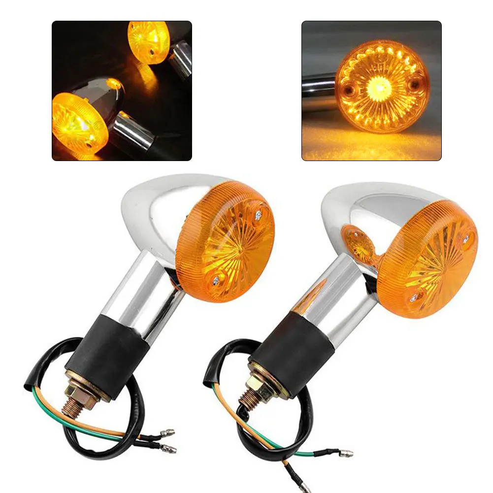 2 шт. универсальный упор для Сигналы поворота мотоцикла Мото фар спереди и сзади