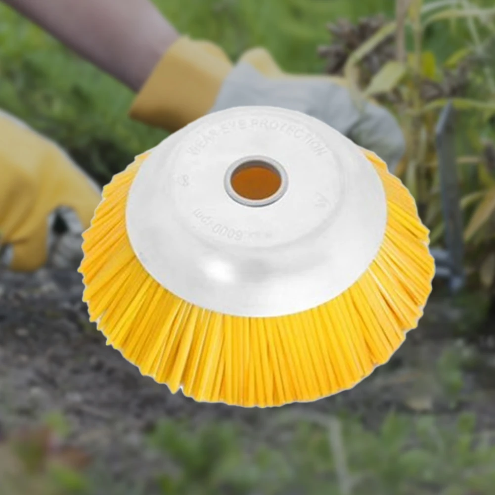 

5pcs/set Nylon Wire Bowl Type Grass Trimmer Weed Brush Removal Outdoor Universal