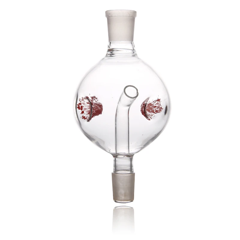 1 Pc Dia 18.8MM High Quality Luminous Effect Red Yellow Color Glass Molasses Catcher For Metal Shisha Hookah Narguile Chicha |