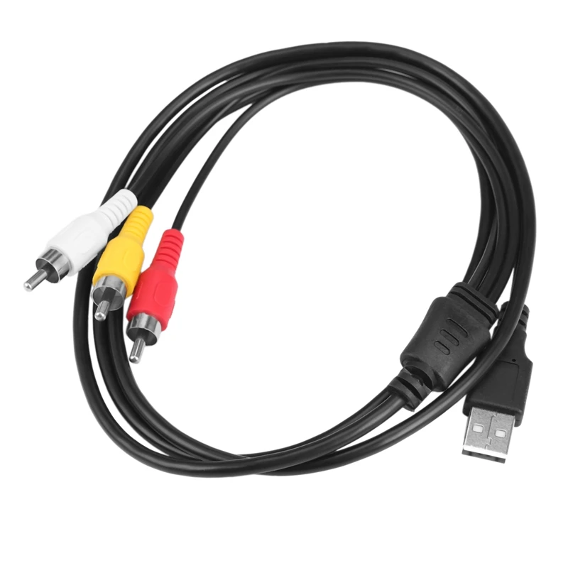 

3 RCA к USB кабелю