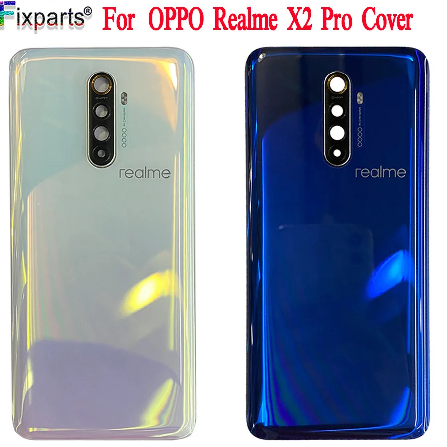 Оригинальная крышка аккумулятора для Realme X2 Pro сменная задняя Oppo чехол