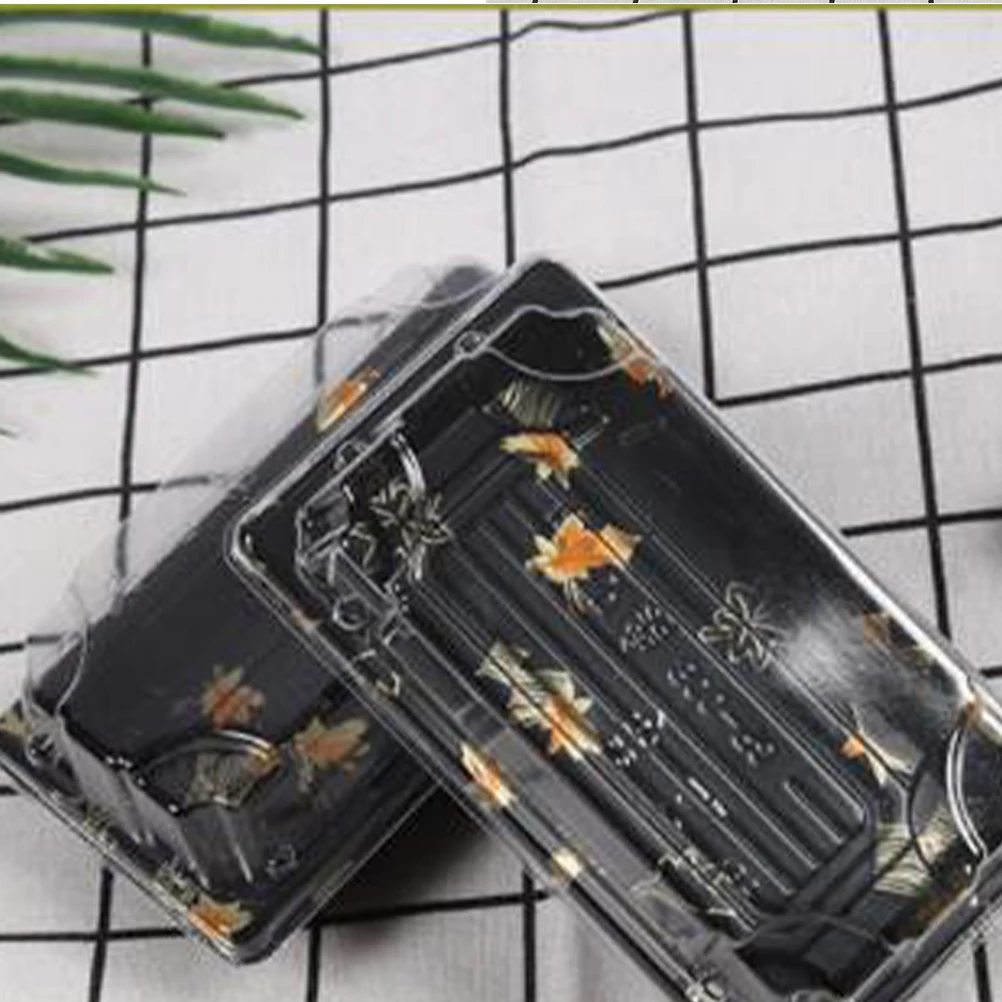 50/100 шт. Одноразовые Коробки для суши упаковочные коробки пищевые контейнеры