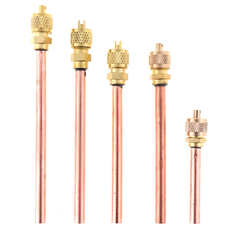 5 шт./лот обслуживание/входной клапан 1/4 &quotSAE 1/4&quot OD 4 &quot крепкий сердечник