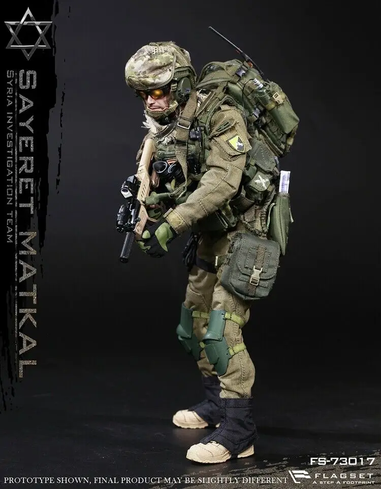 Набор флагов FS73017 1/6 г. фигурка солдата из Израиля сайерета маткальла Сирия