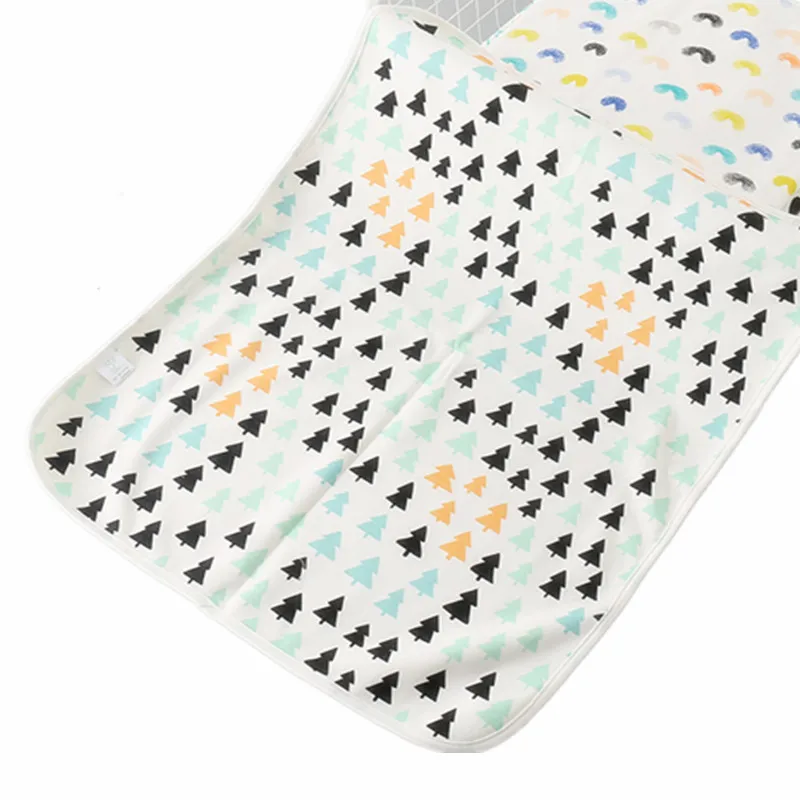 Print Baby Changing Pad Cover Waterproof Nappy Mat Cloth Diapers Fralda Reusable | Мать и ребенок