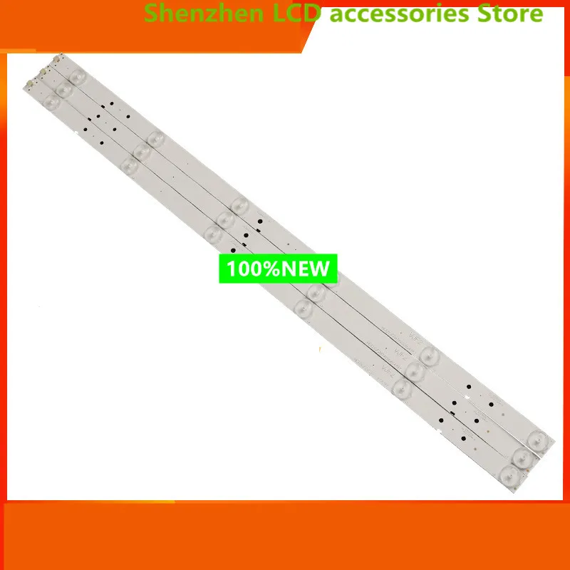 

32 inch Modified LED light bar 6V General Hisense LCD TV LED backlight aluminum substrate lamp strip 6LED 57CM 100%NEW