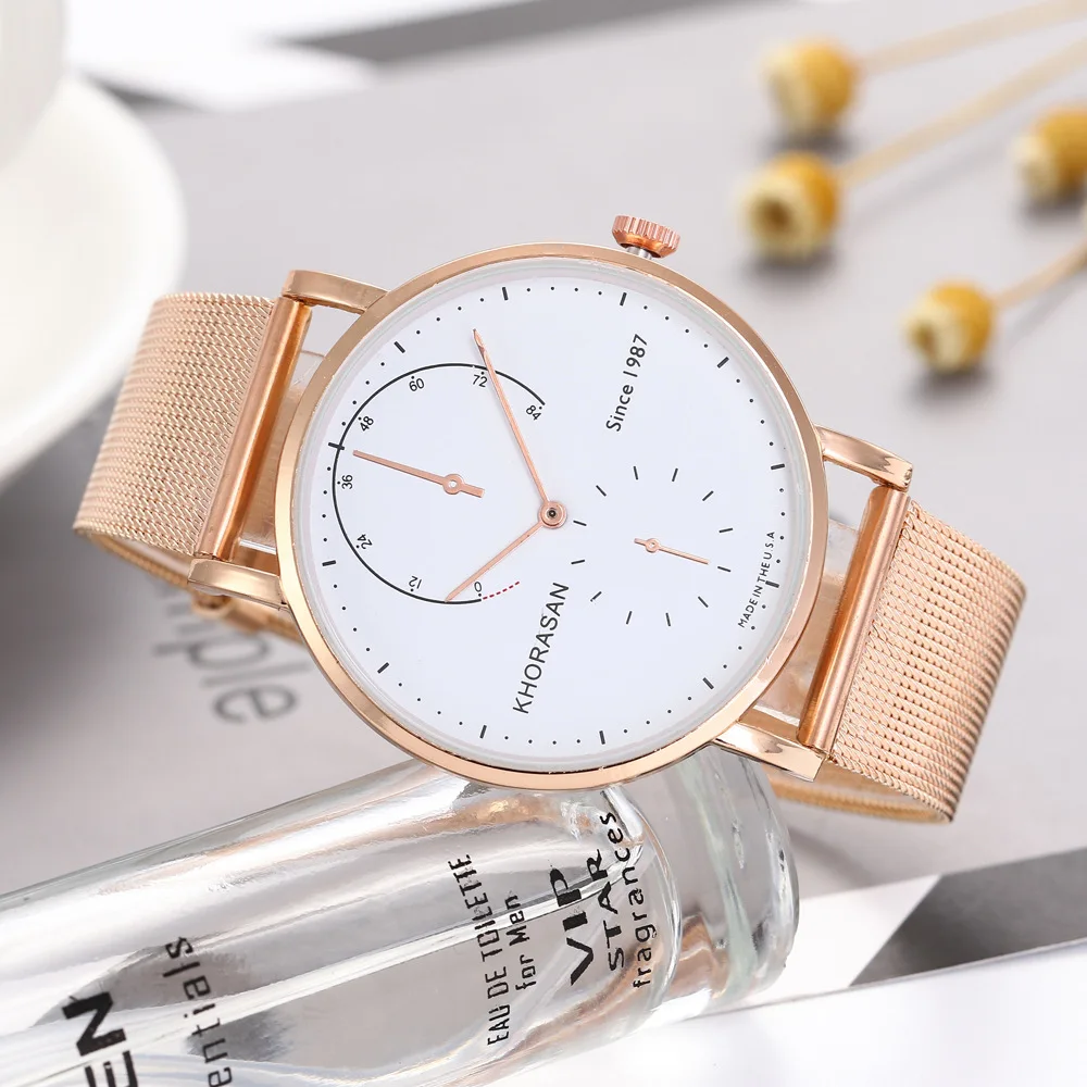 Часы наручные мужские ультратонкие деловые модные повседневные кварцевые из