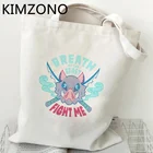 Сумка для покупок Rengoku Inosuke Nezuko Kimetsu No Yaiba, сумка для покупок, тканая многоразовая сумка для покупок