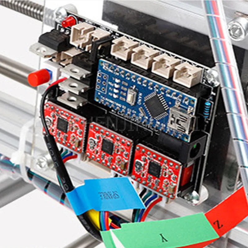 

Mini Engraving Machine Small Laser Engraving Tools Plastic Embossed Leather Silicone Wood Relief Processing Commercial Engraving