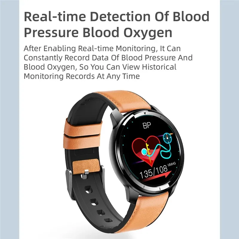 

H15 Smart Watch Men Full Touch 360*360 HD Screen Blood Heart Rate Measure Fitness Tracker Wireless Charge Ceramics Smartwatch