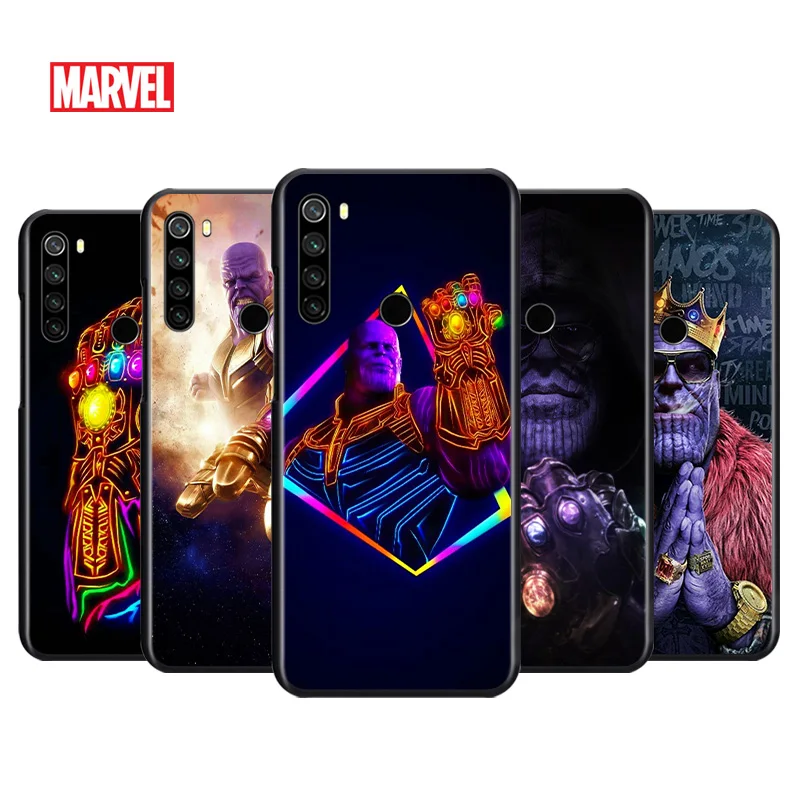 

Marvel Thanos Fashion For Xiaomi Redmi Note 4 4X 5 5A 6 7 8 8T 7S 9S 9T 10 10S 5G Pro Prime Max Balck Soft Phone Case