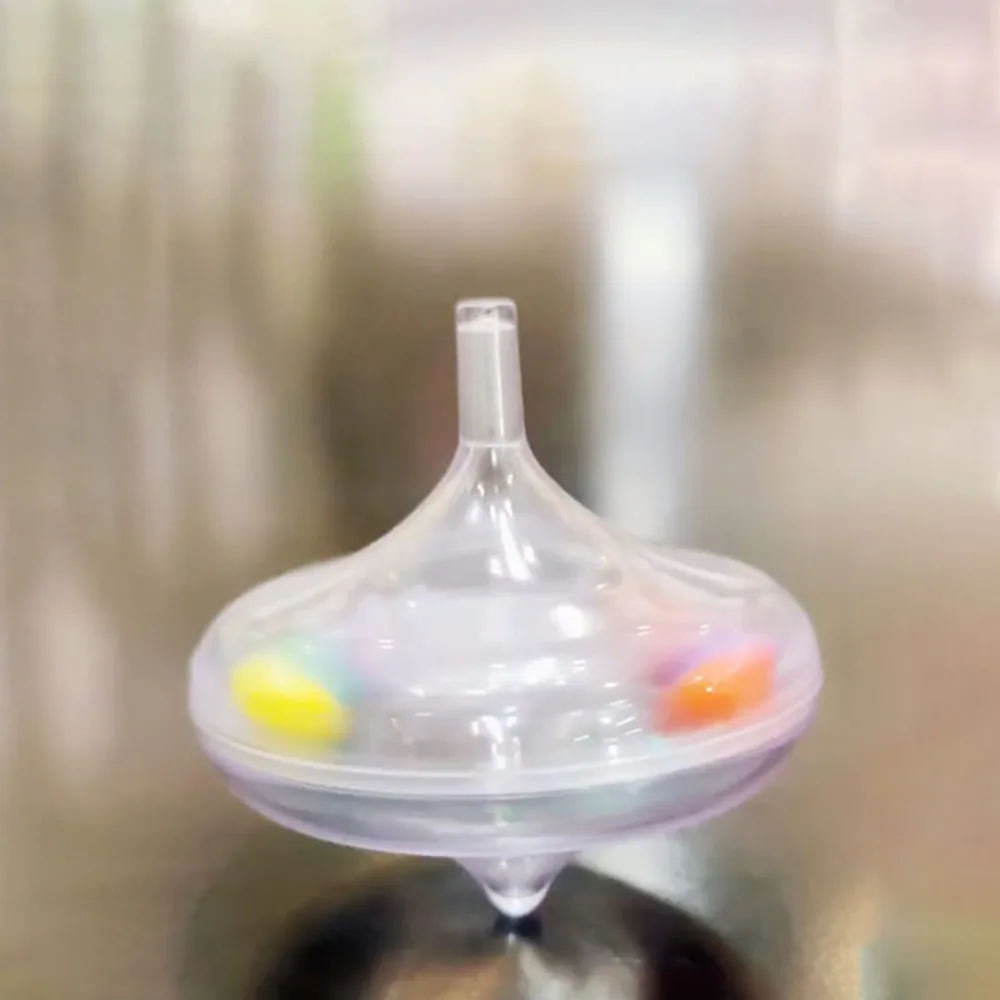 

3pcs Gyro Toys with Beads Children ABS Decompression Gyro Toys Kids Playthings