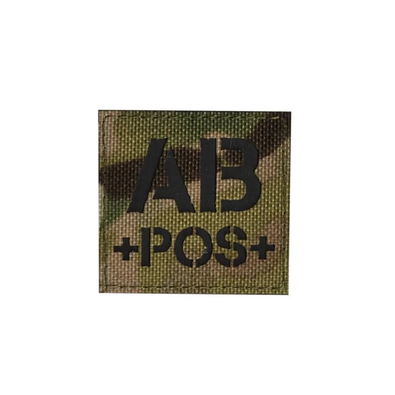 2 шт. инфракрасная повязка типа крови A + B O AB POS |