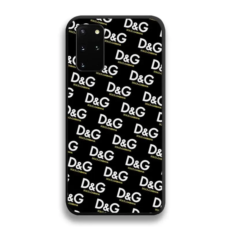 

Luxury brand DG Phone Case For Samsung Galaxy S20 FE plus Ultra S6 S7 edge S8 S9 plus S10 5G lite 2020