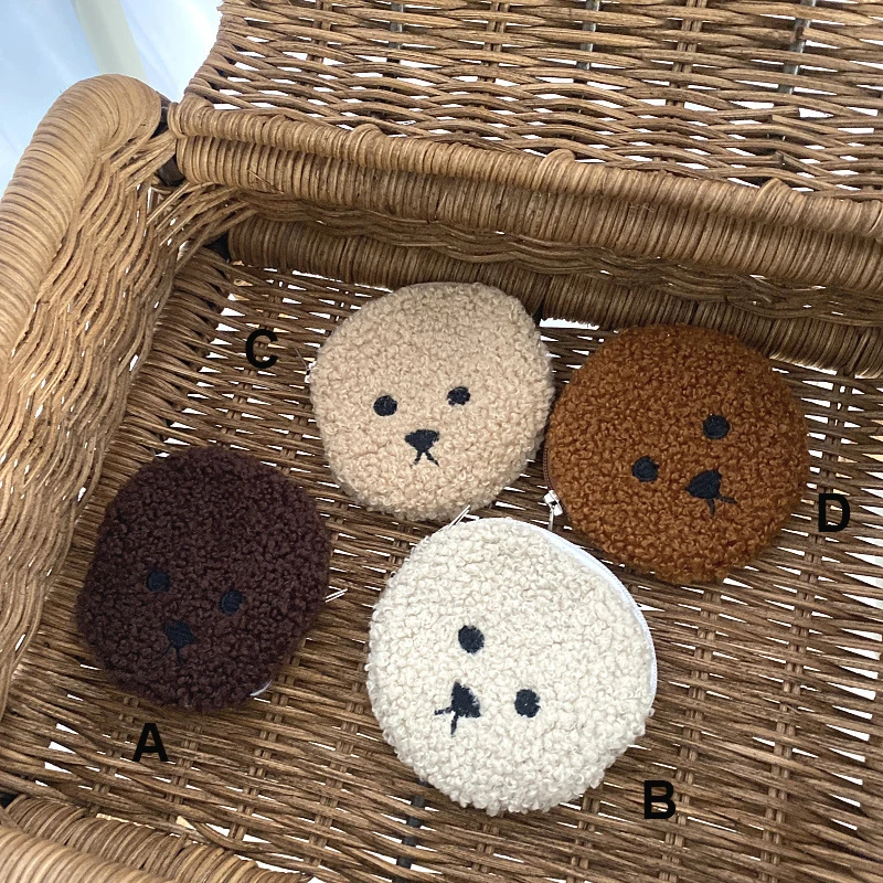 BoxiKawaii плюшевый Кошелек с животными игрушка мини милый мультяшный пушистый