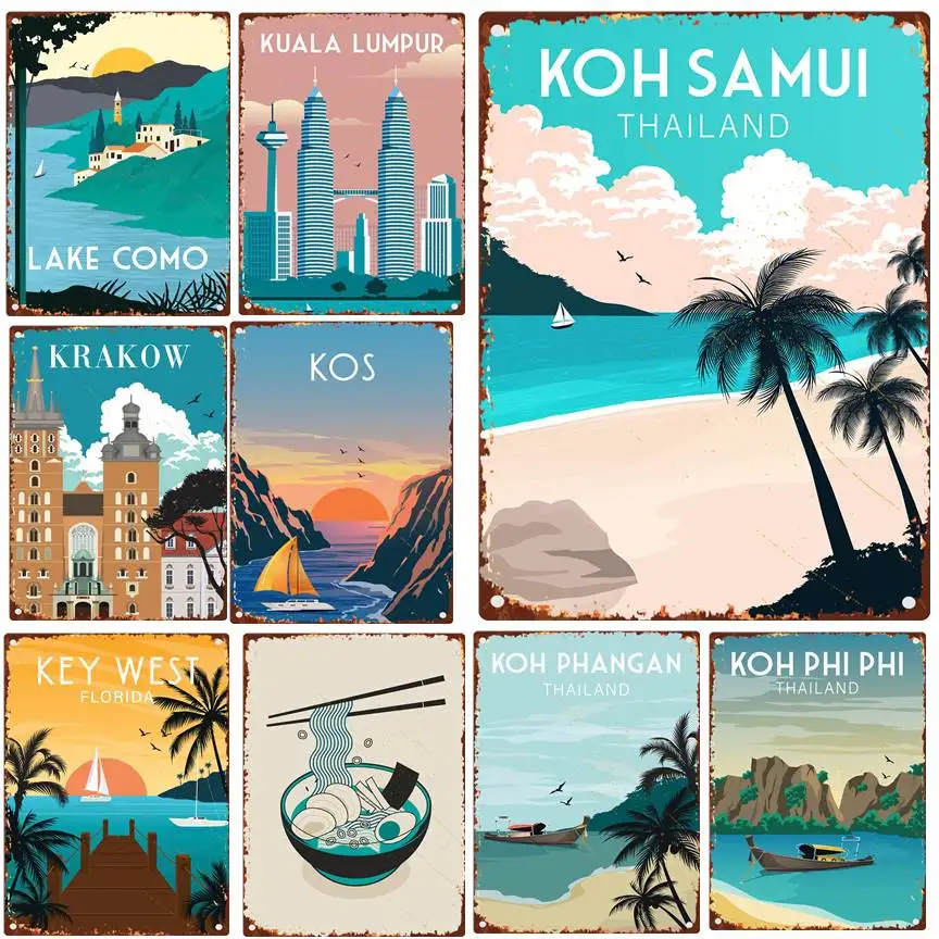 

Жестяной знак Кения путешествия Кения настенное искусство Кения Ретро путешествия сафари настенное искусство