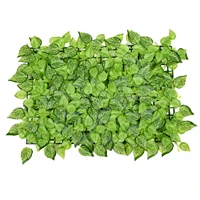 privacy fence artificial green leaf panels reduce noise privacy hedge screen lawn hotel background balcony fence garden decor