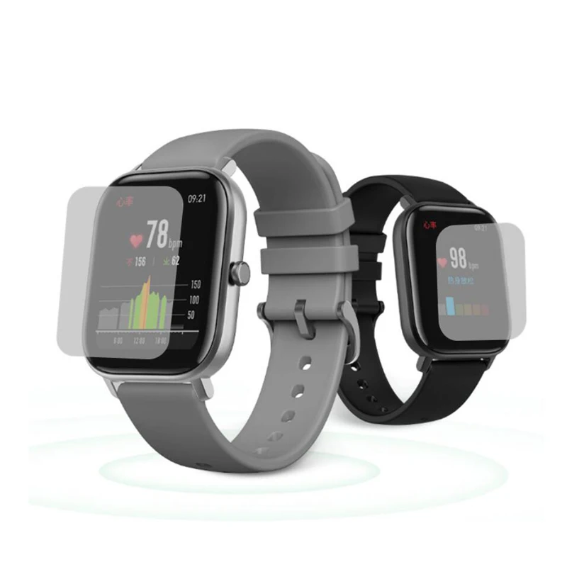 

5pcs Soft TPU Clear Protective Film Guard For Xiaomi Huami Amazfit GTS / GTS 2 Sport Smart Watch Full Screen Protector Cover