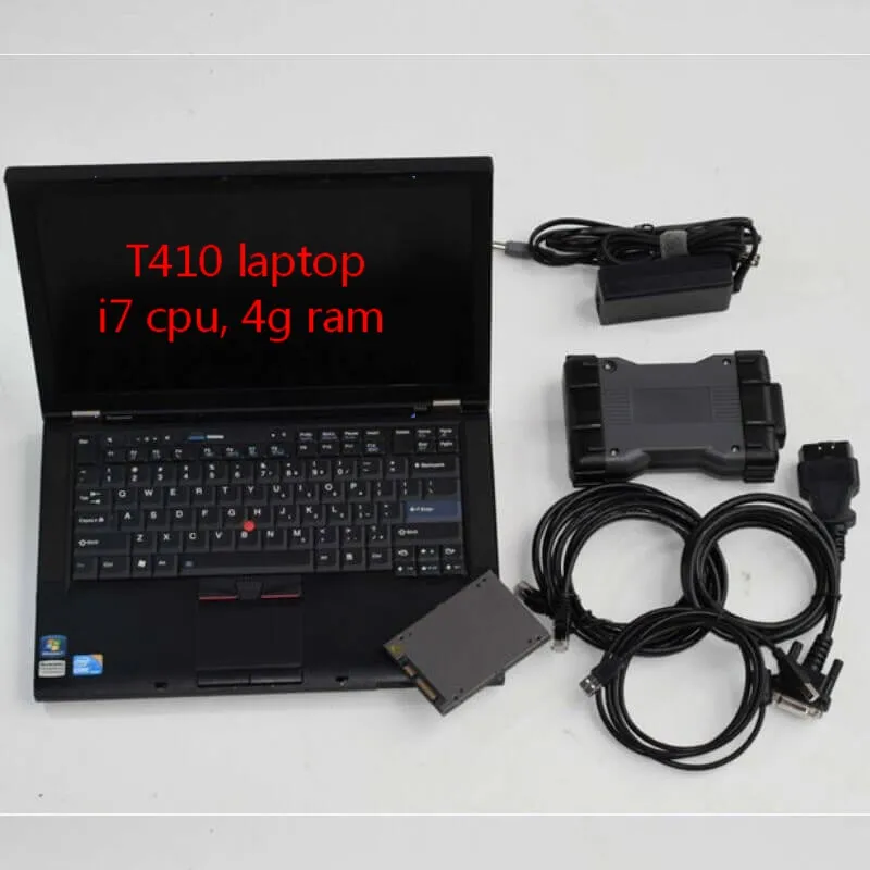 Полный комплект MB Star C6 SD c6 X entry DOIP б/у ноутбук T410 i7 4G RAM OBD2 Диагностический