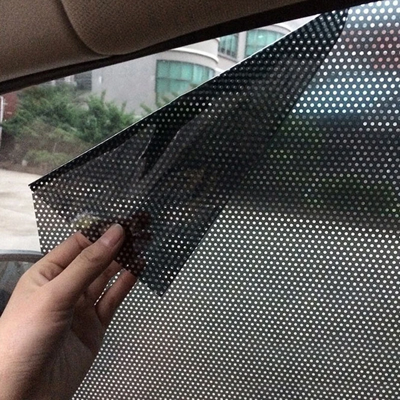 

2pcs 72*51CM Window Sunshades Sunscreen Film Sticker Car Cover Styling UV Sticker Car Sunshades Electrostatic Sticker Side