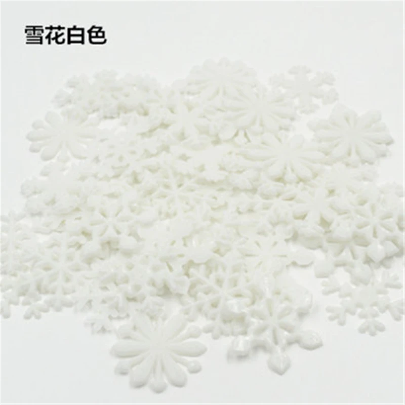 Snowflake White 3D звезды Снежинка светится в темноте светящиеся наклейки на стену для детской комнаты Гостиная Наклейка на стену украшение дома плакат - Цвет: Snowflake White