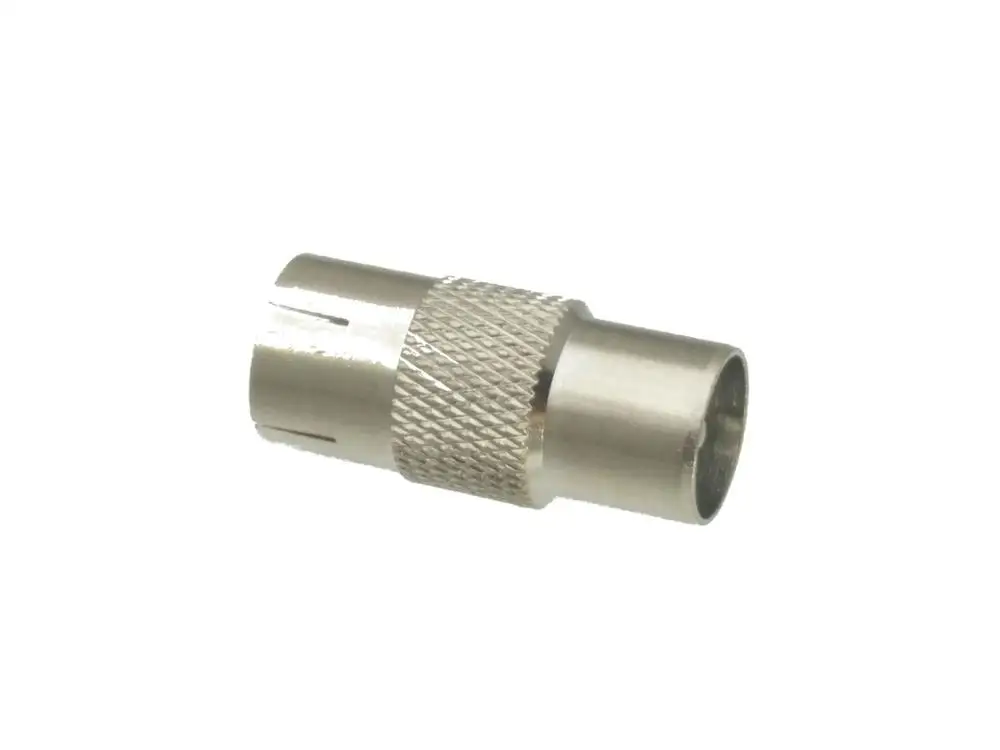 10 шт. адаптер IEC PAL DVB T ТВ штекер к гнезду RF разъем прямой M/F|plug connector|plug adapter connectorplug f