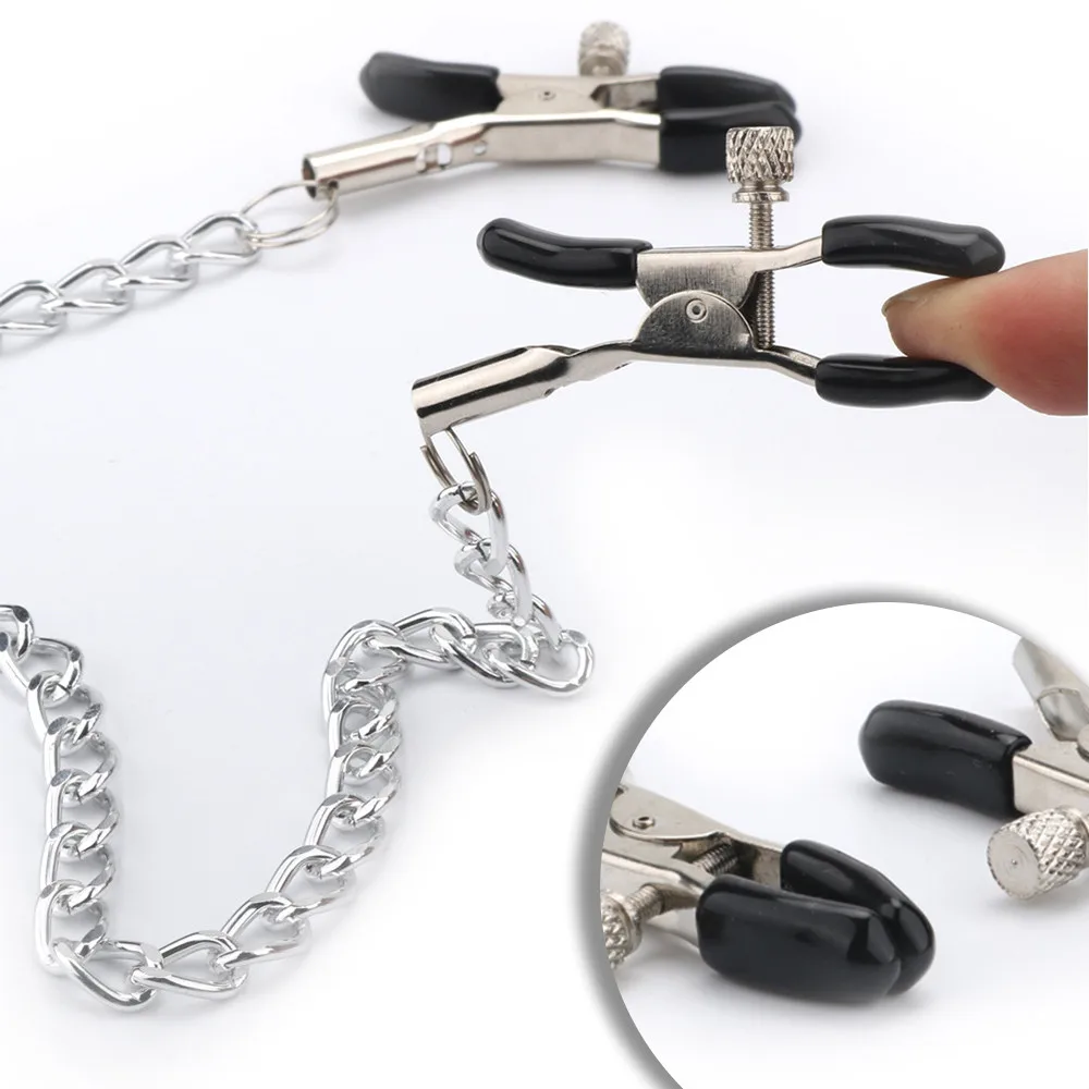4 стиля 1 пара фантазийные зажимы для сосков с металлической цепью|Игры взрослых| |