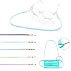 Модная маска для очков на цепочке с защитой от потери, искусственная эластичная маска из ТПУ, ремешок на шею, очки, веревка, ювелирные изделия, подарок